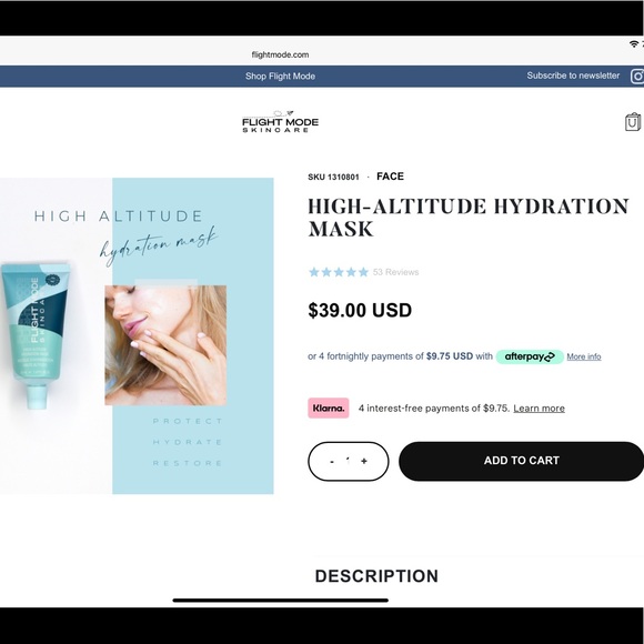 Hydration Mask - Picture 2 of 4